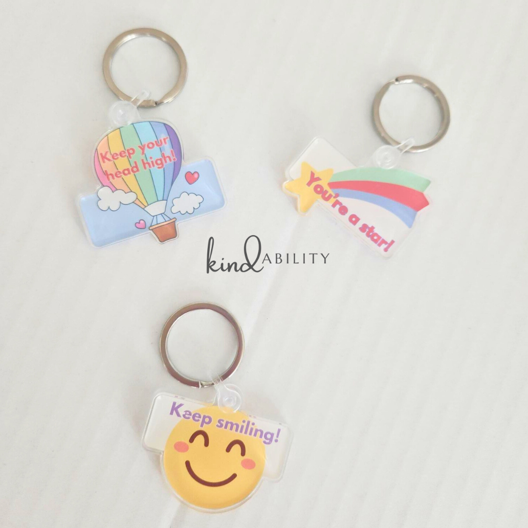 Empowerment Keychain Trio Set by Harper